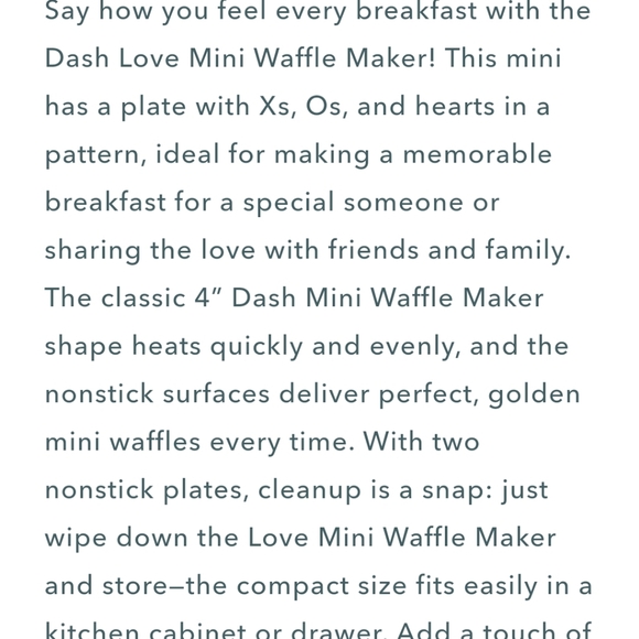 Dash Mini Waffle Maker - Picture 4 of 8